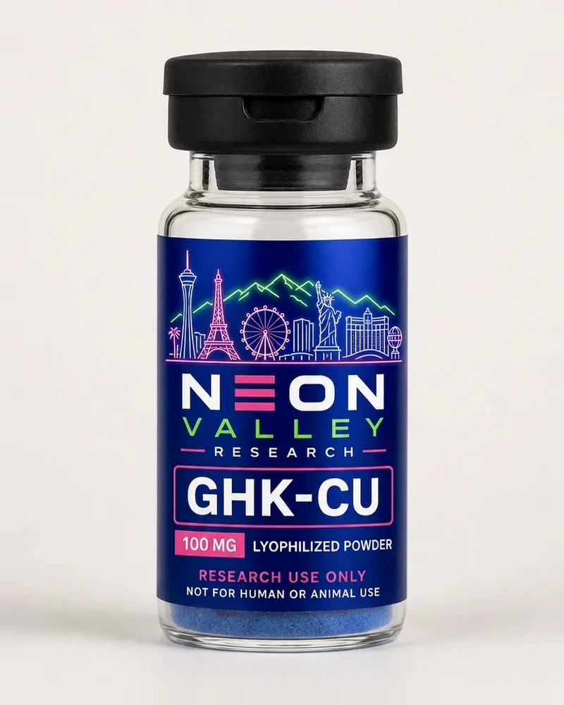 GHK-Cu 100 MG sealed research vial