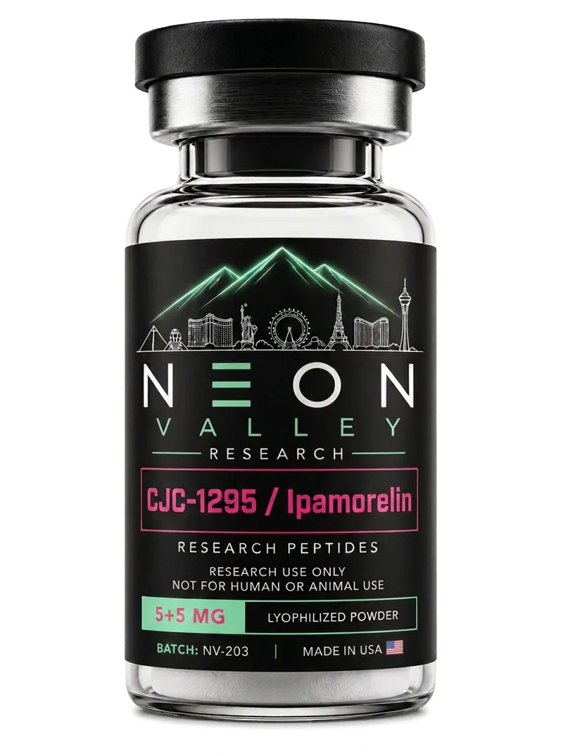 CJC-1295 / Ipamorelin bottle render
