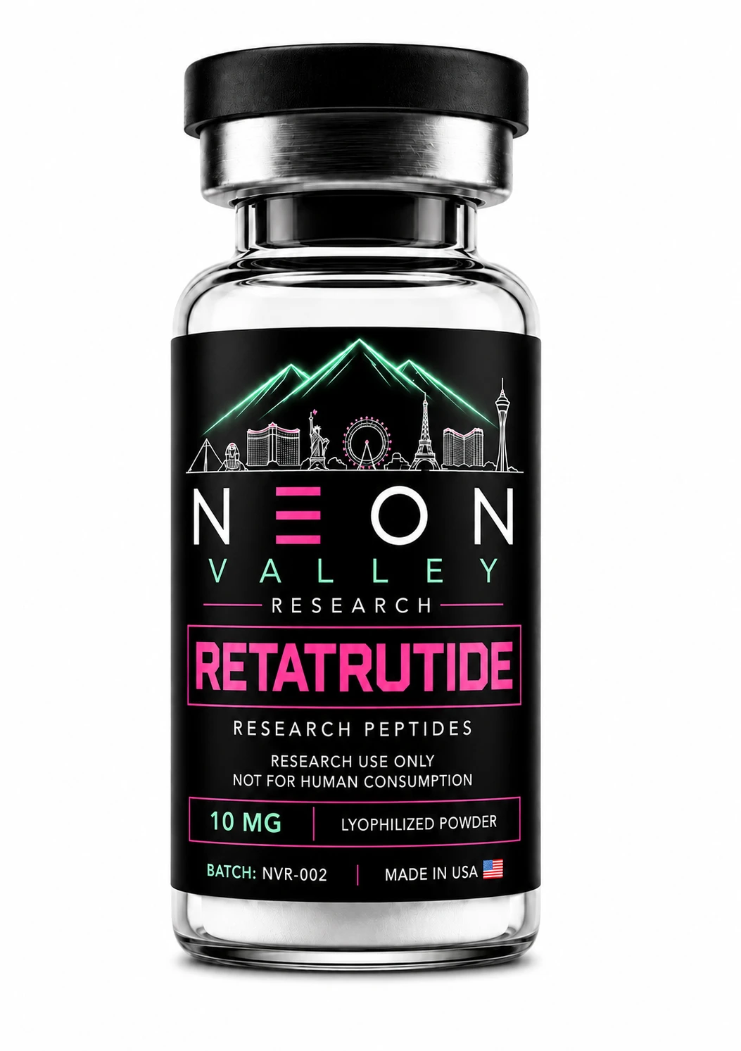 Retatrutide bottle render