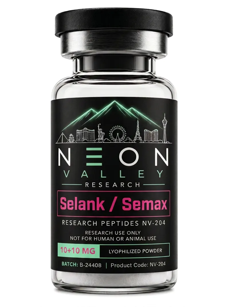 Selank / Semax bottle render